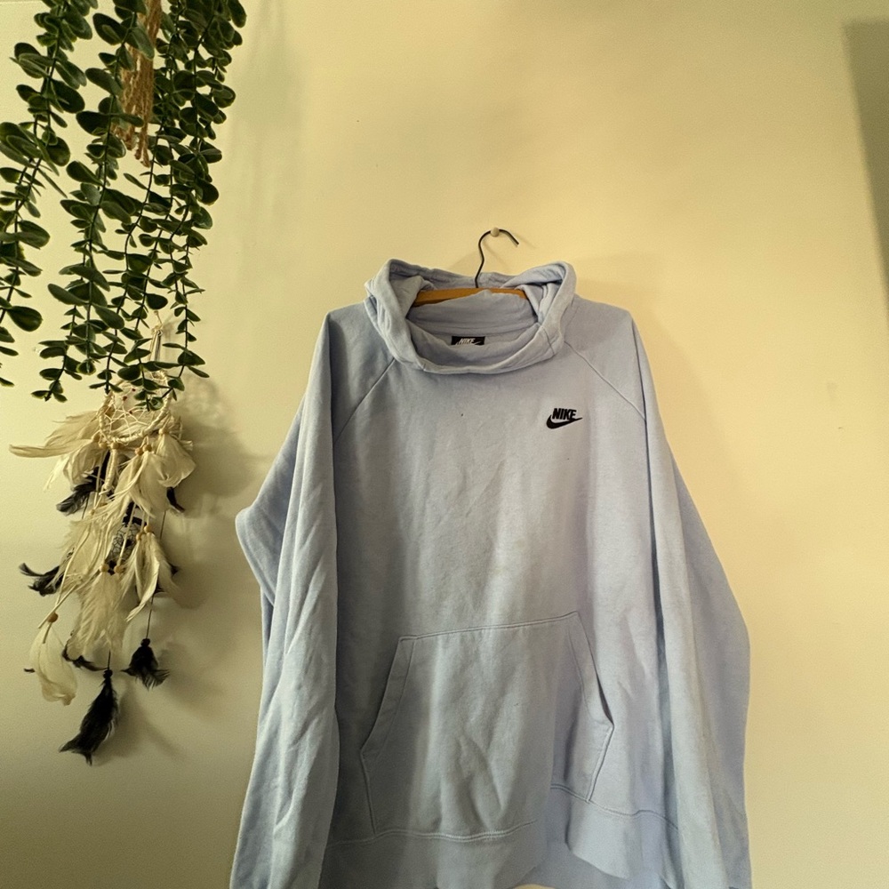 Nike Light Blue Hoodie